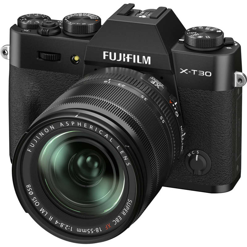 Fujifilm X-T30 II Black Camera + 18-55mm Lens