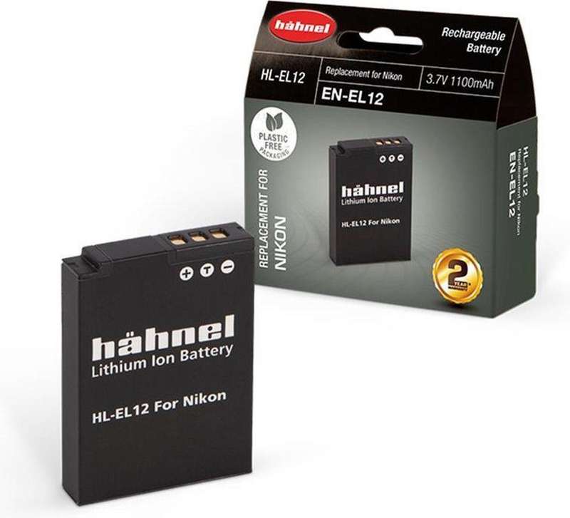 Hahnel HL-EL12 for Nikon EN-EL12 Battery
