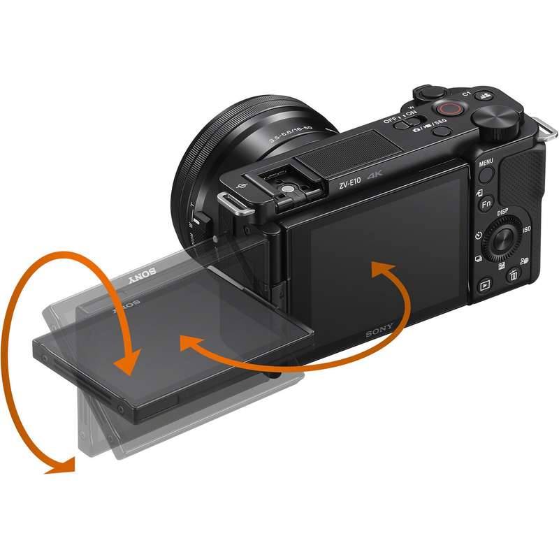Sony ZV-E10 Camera + 16-50mm Lens