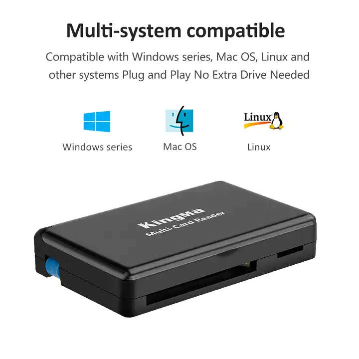 3 in 1 Card Reader from Kingma