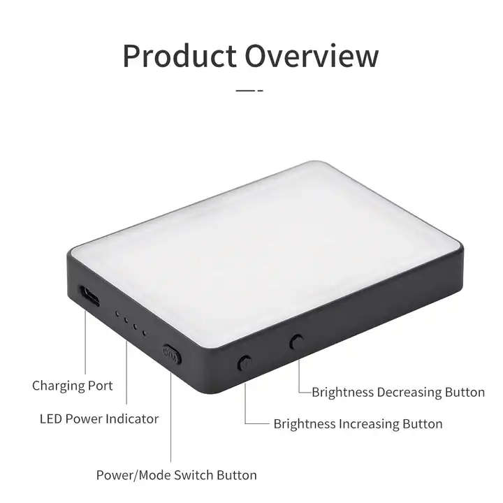 Mini Portable Led Light KM-128AI from Kingma