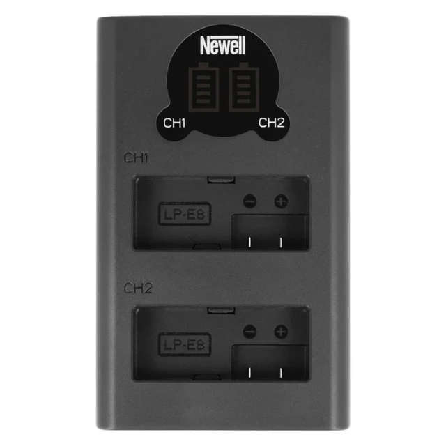 Canon LP-E8 USB Dual-Channel Replacement Battery Charger from Newell