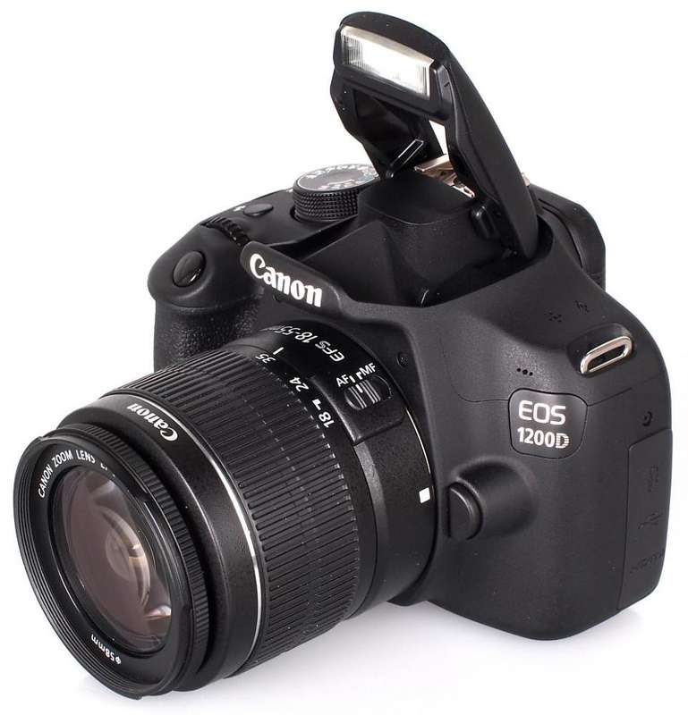 Canon EOS 1200D Camera + 18-55mm Lens (Used)