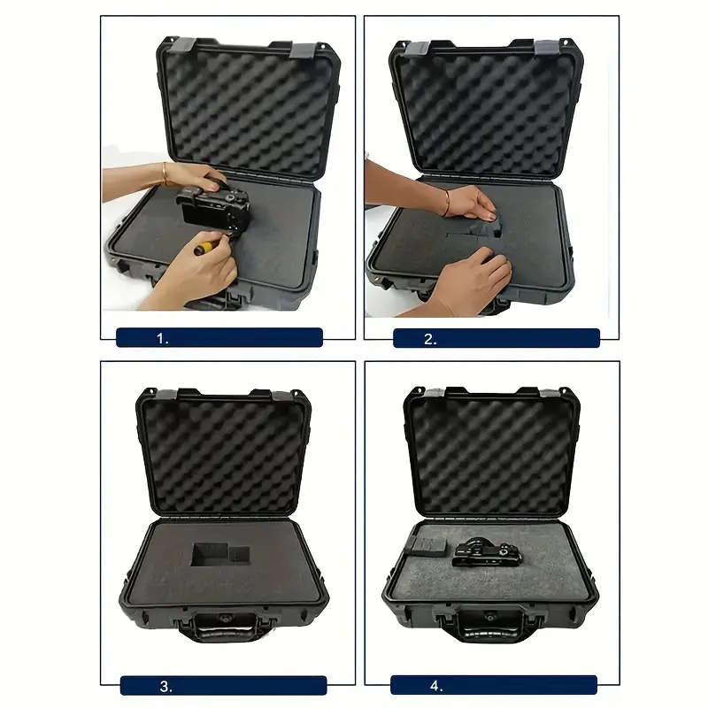 RSI GO15 Camera Hard Case with Pre-cut Foam Inserts