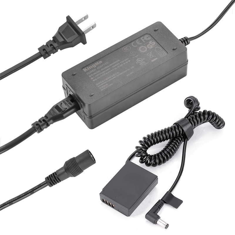 Canon Lp-E10 DR-LE10 Replacement Dummy Battery With AC Power Supply from Kingma
