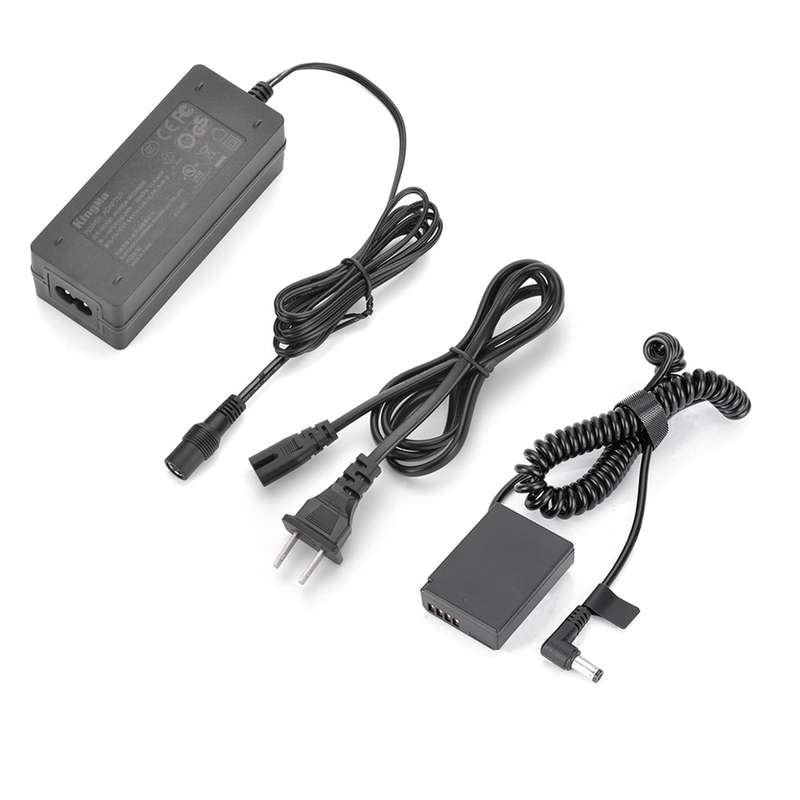 Canon Lp-E10 DR-LE10 Replacement Dummy Battery With AC Power Supply from Kingma