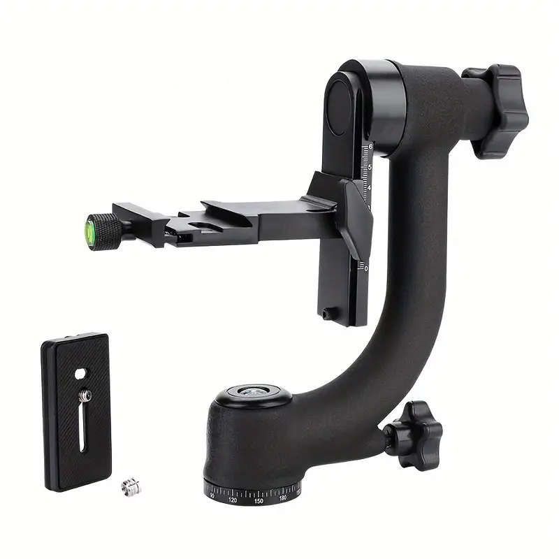 RSI Metal Heavy Duty 360 Degree Panoramic Gimbal Tripod Head