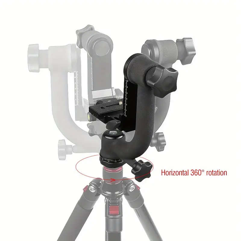 RSI Metal Heavy Duty 360 Degree Panoramic Gimbal Tripod Head