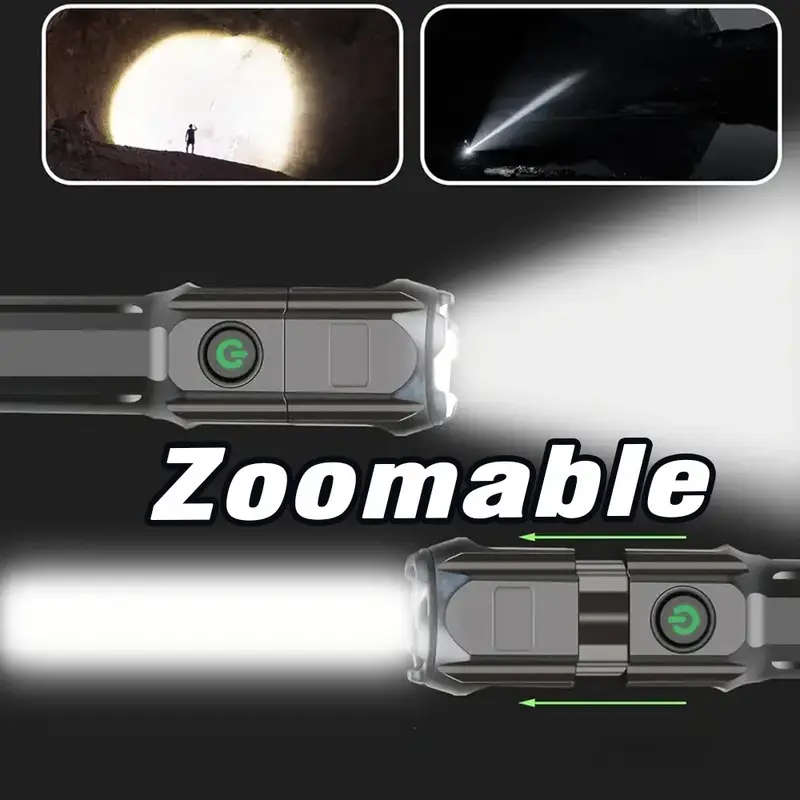 RSI LED USB Rechargeable Flashlight