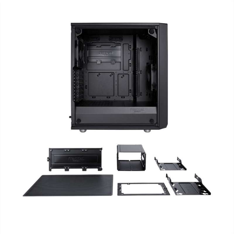 Fractal Design Meshify C Dark Tempered Glass