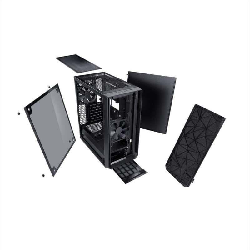 Fractal Design Meshify C Dark Tempered Glass