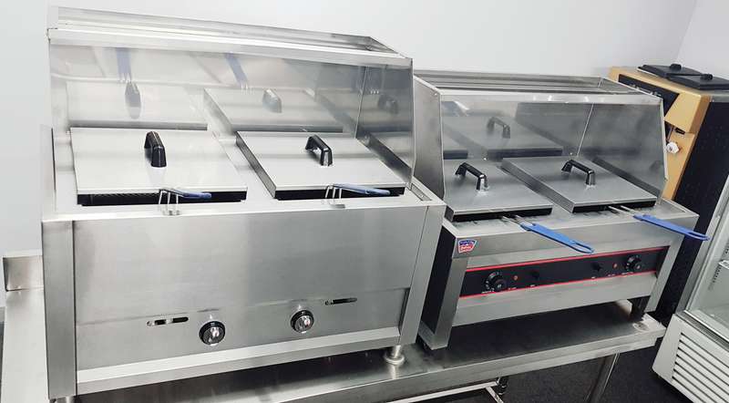 DEEP FRYERS FOR SALE - INDUSTRIAL ELECTRIC AND GAS FRYER - CHIP FRYER - PRESSURE FRYER