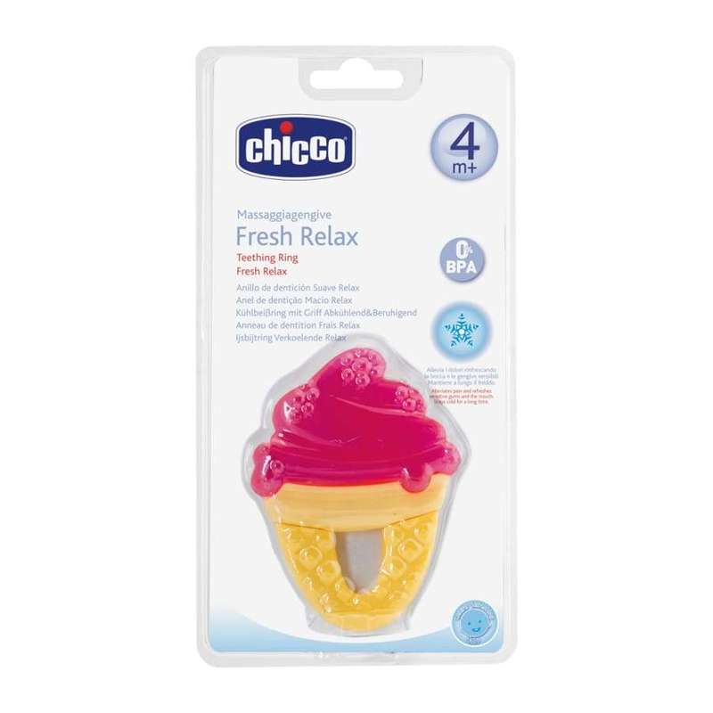 Fresh Relax Ice Cream Teether (assorted colours - pink or yellow) (Chicco)