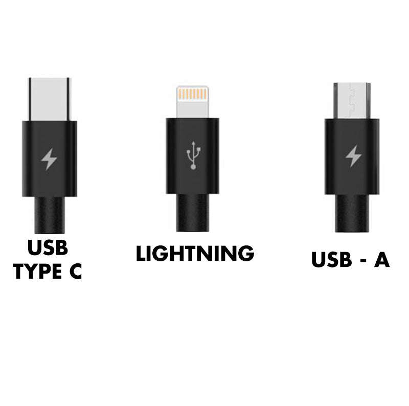 Polaroid 3-In-1 Charging Cable