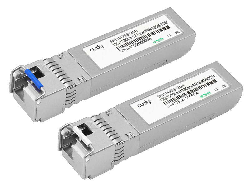 Cudy Single Mode 10G LC Bi-Directional SFP 20km | SM10GSB-20AB