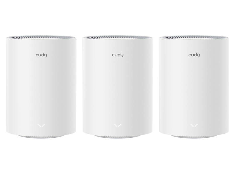 Cudy Dual Band WiFi 6 3000Mbps Multi-Gigabit Mesh 3-Pack | M3000 (3-Pack)