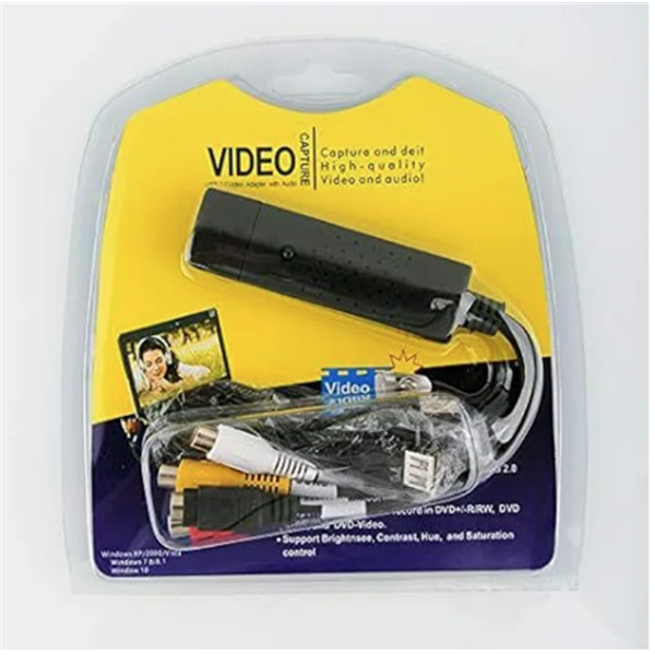 Easycap USB 2.0 Video TV DVD VHS Audio Capture Adapter