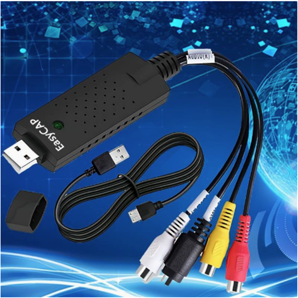 Easycap USB 2.0 Video TV DVD VHS Audio Capture Adapter