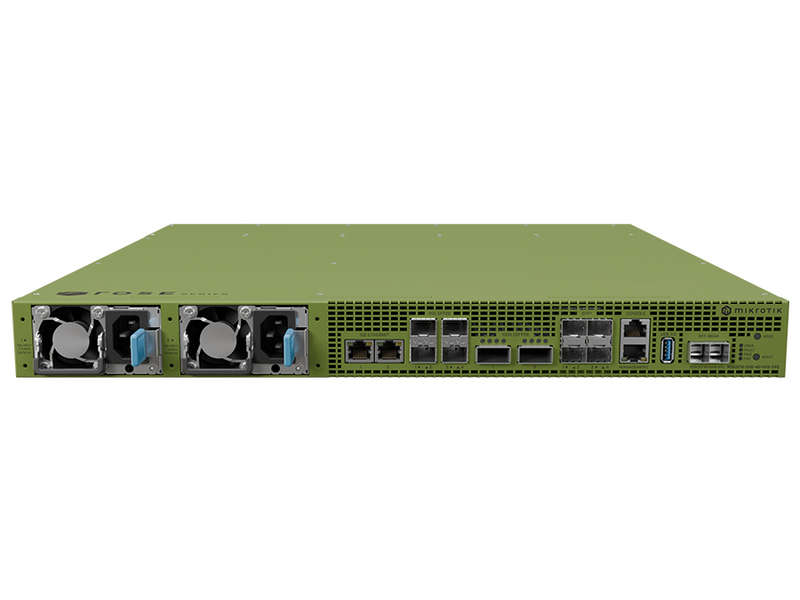 MikroTik Rose Server 2×QSFP28 4×SFP28 4×SFP+ 2×10G | RDS2216-2XG-4S+4XS-2XQ