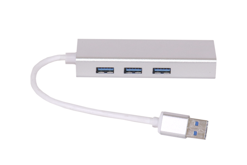 USB 3.0 HUB 3 PORT + NETWORK PORT
