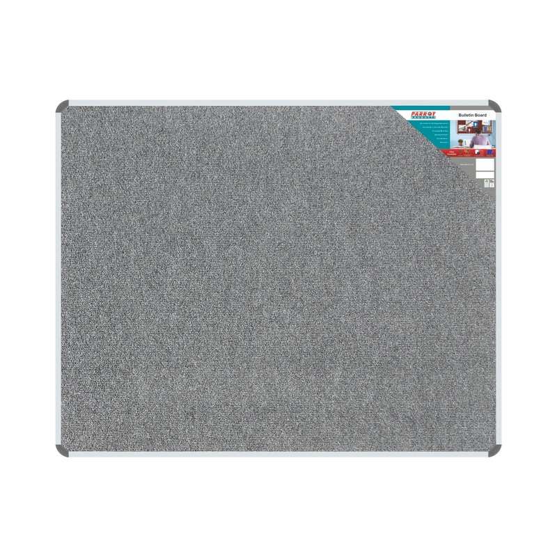 Bulletin Board Ribbed Aluminium Frame (1500x1200mm - Laurel)