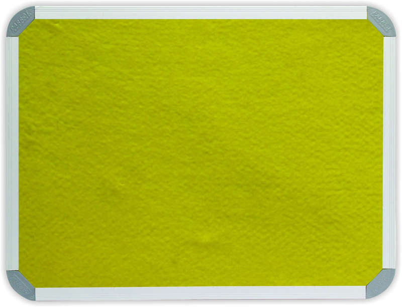 Info Board (Aluminium Frame - 1800*1200mm - Yellow)