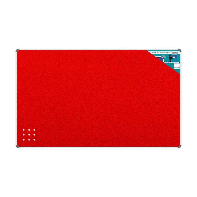 Info Board (Aluminium Frame - 2400*1200mm - Red)