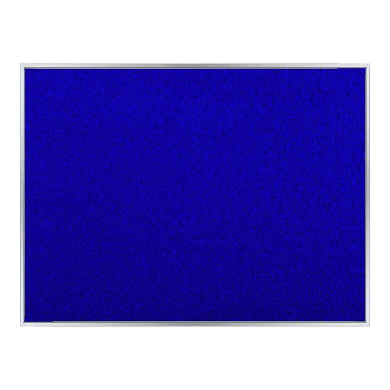 Info Board Alufine Frame (600 x 450mm - Royal Blue)