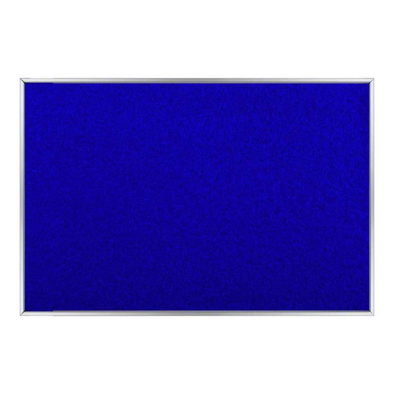 Info Board Alufine Frame (900 x 600mm - Royal Blue)