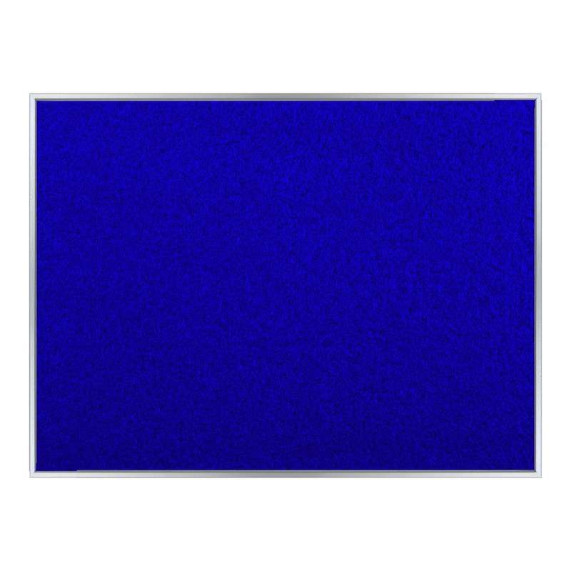 Info Board Alufine Frame (1200 x 900mm - Royal Blue)