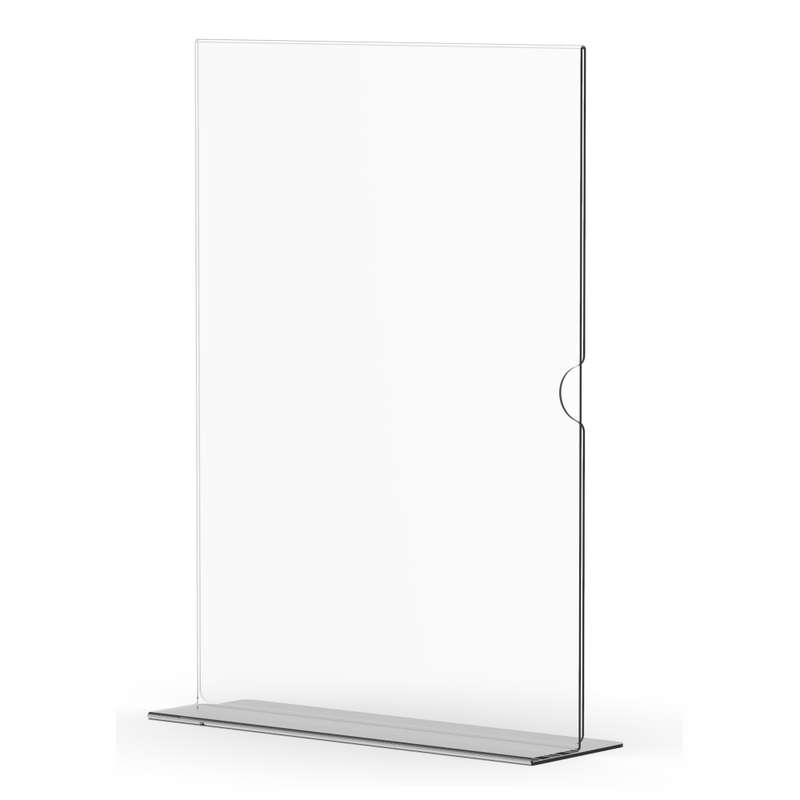 Menu Holder Acrylic Double Sided - A4 Portrait - Box 5