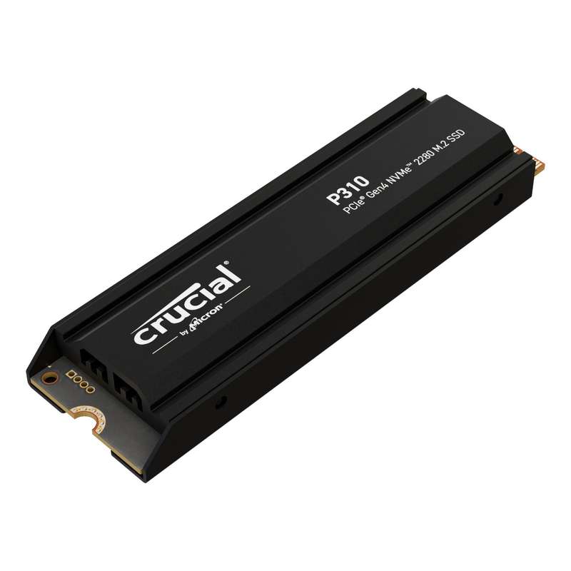 Crucial P310 2TB M.2 NVMe SSD with Heatsink