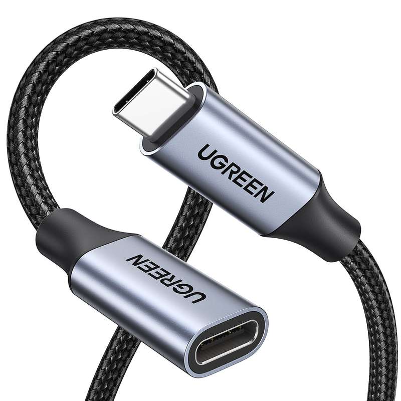 UGREEN Type-C 3.1 Gen2 Extension Cable &#x2013; 10Gbps, PD 100W (1m)