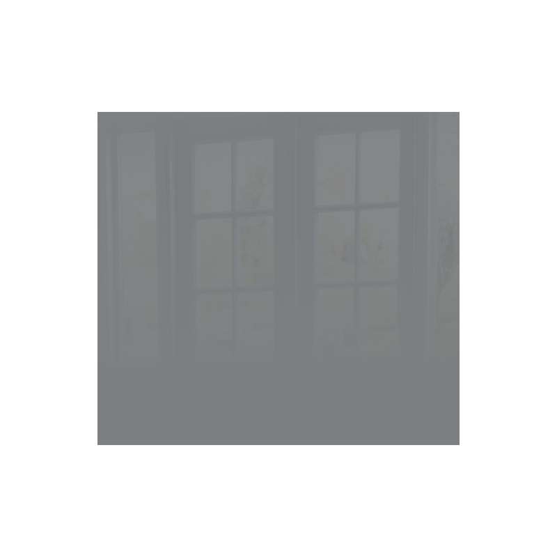 Decorative Glass Wall Tile (598 X 650 X 6mm) Metallic Silver