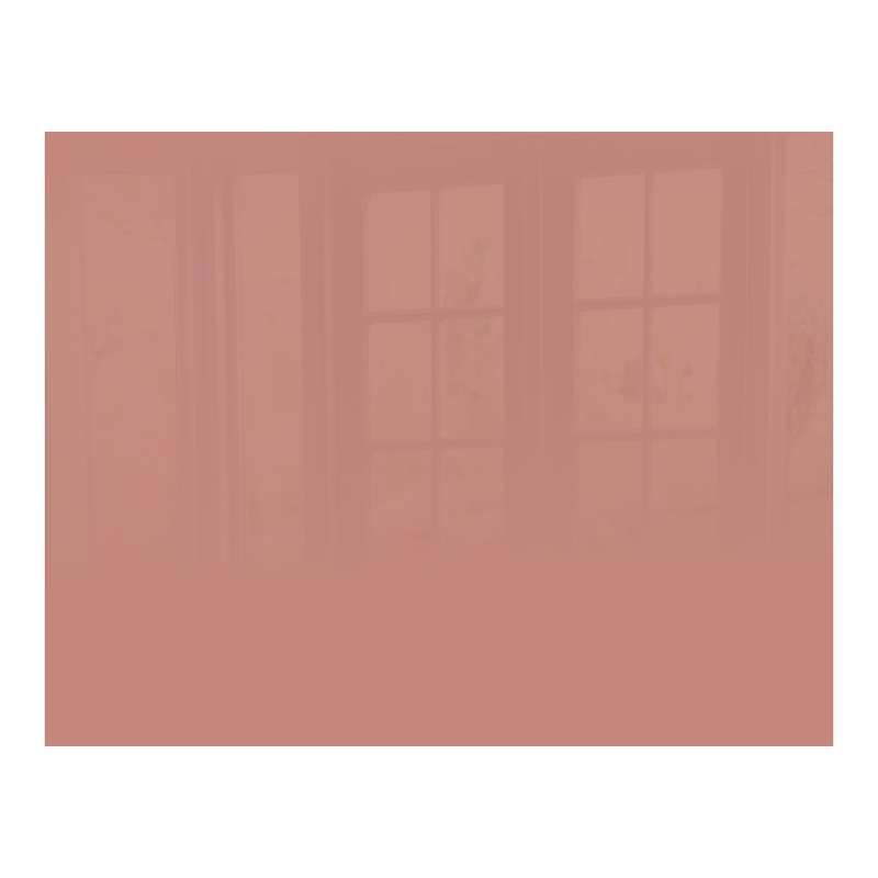 Decorative Glass Wall Tile (898 X 700 X 6mm) Rose Gold