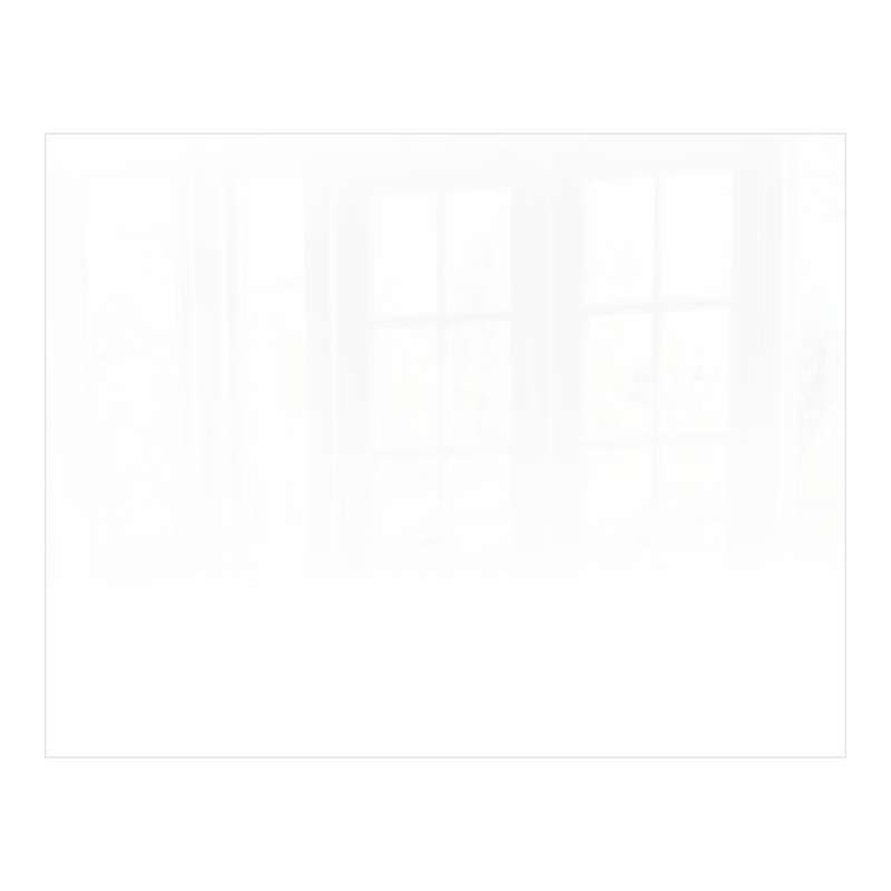 Decorative Glass Wall Tile (898 X 700 X 6mm) White RAL9010