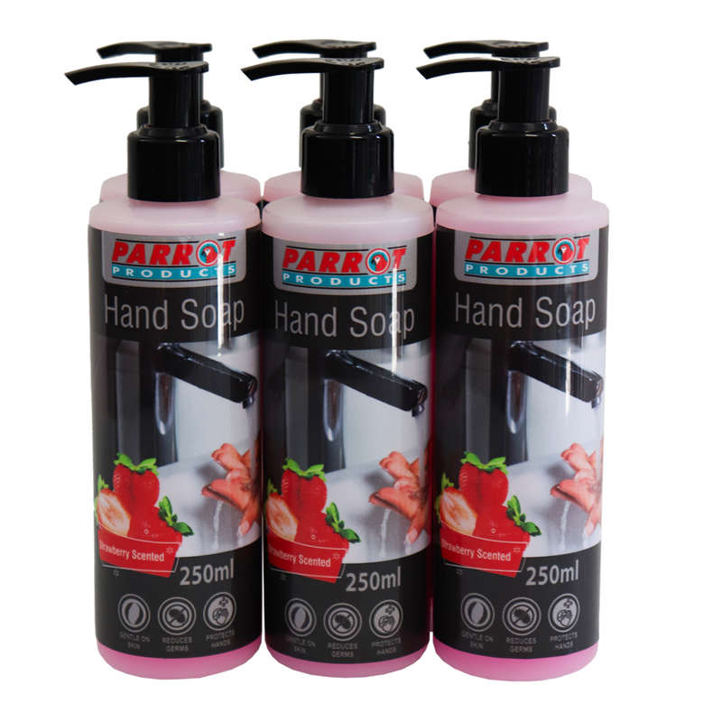 Janitorial hand soap strawberry box of 6