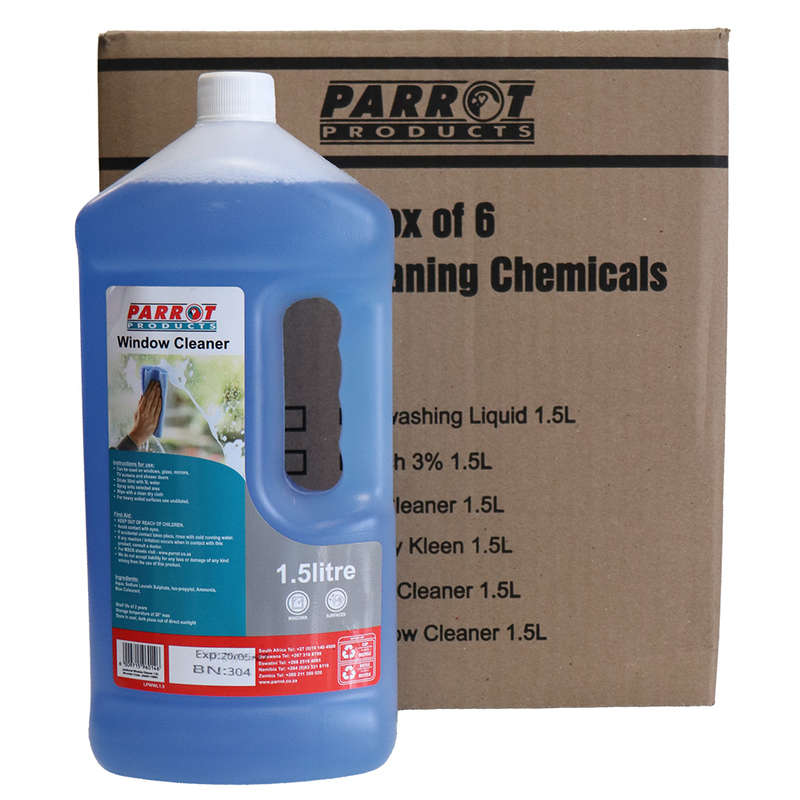 Janitorial Window Cleaner 1.5L Box of 6