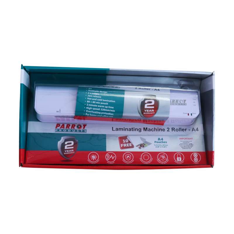 A4 Laminating Machine (2 Roller - 320MM/Min - Retail)
