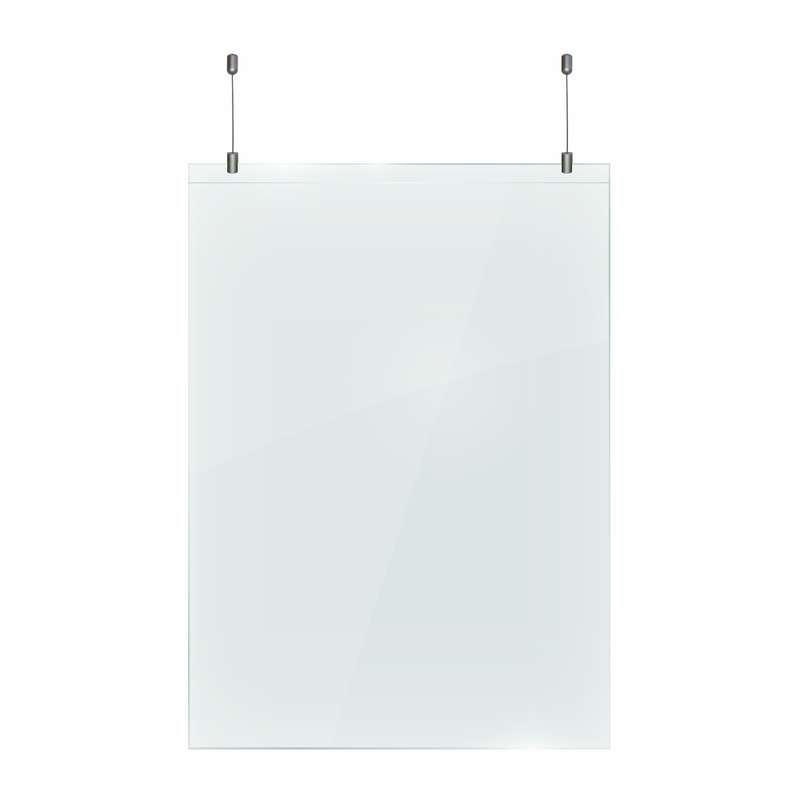 Hanging Protective Screen (1250 x 900 x 2mm - Including Hanging Kit)