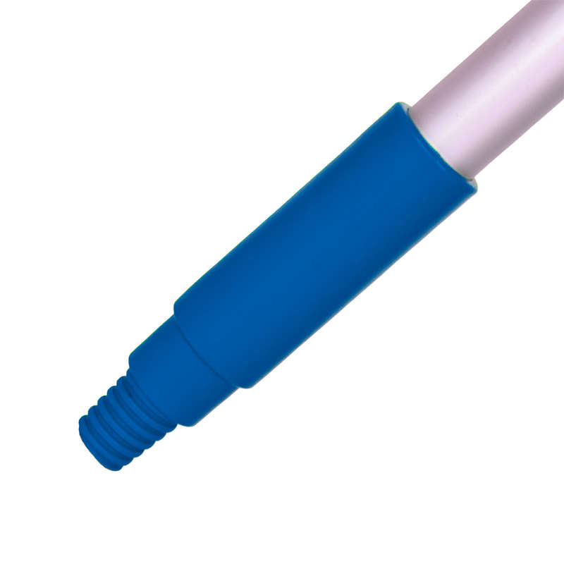 Janitorial Handle - HD Hygiene plastic moulded - Thread 25mm x 1.3m Blue