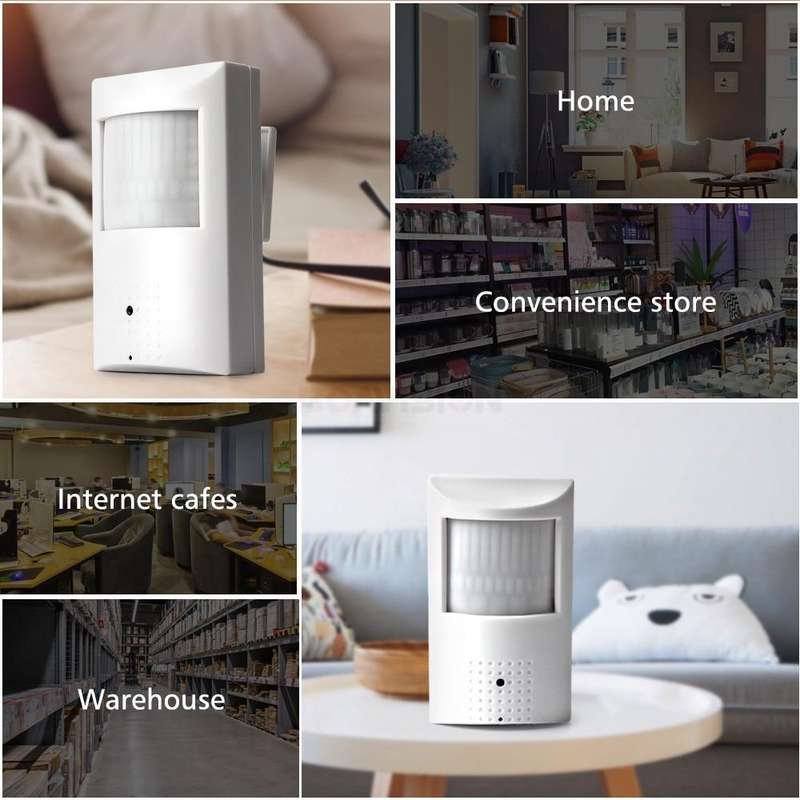 1080P 3MP PIR Style Indoor Onvif WIFI IP Camera Built-in Audio and TF Card Slot, IR Version 48pcs