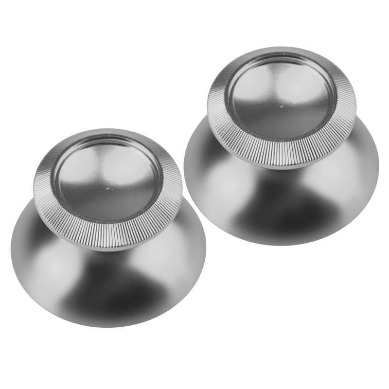 PS4 Aluminum Analog Replacements Silver : PS4 (New)