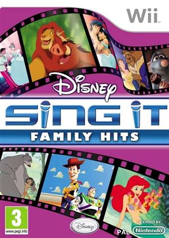 Disney Sing It Family Hits : Wii (Pre-owned)