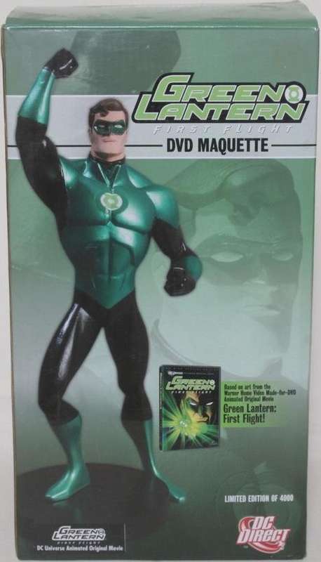 Green Lantern First Flight DVD Maquette : CS (New)