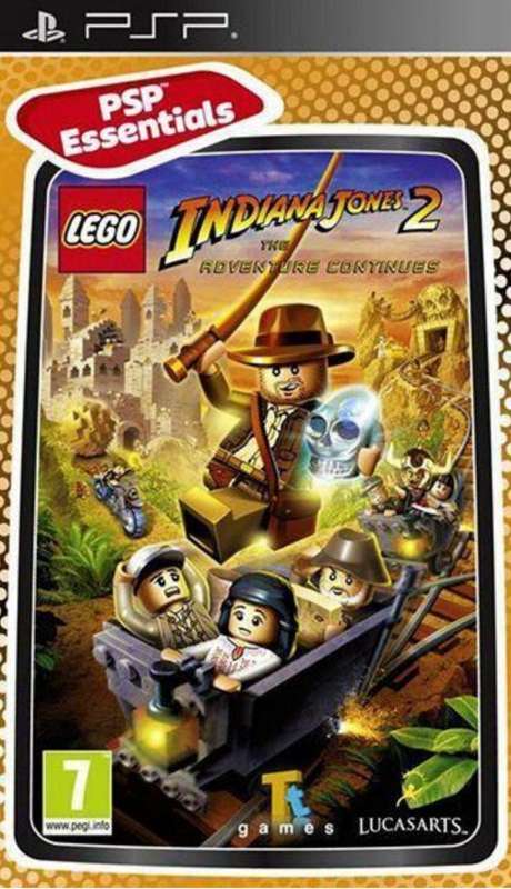 Lego Indiana Jones 2 The Adventure Continues Essentials : PSP
