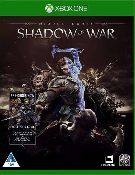 Middle-Earth Shadow of War : Xbox One