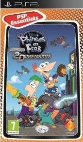 Phineas and Ferb Across the 2nd Dimension Essentials : PSP