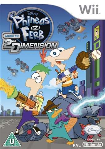 Phineas and Ferb Across the 2nd Dimension : Wii