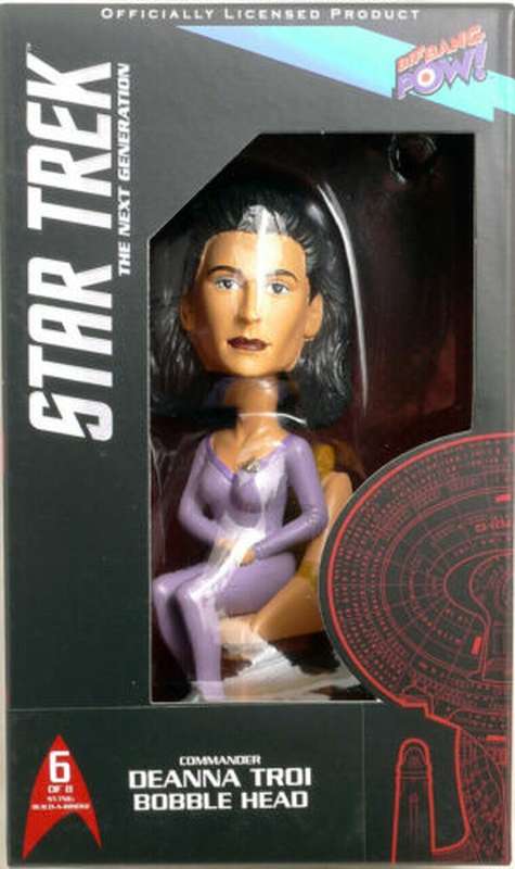 Star Trek Commander Deanna Troi Bobble Head : CF (New)